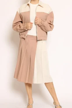 Bomber burro/rosa