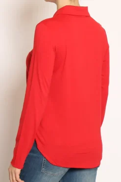 Camicia CARLY in jersey red
