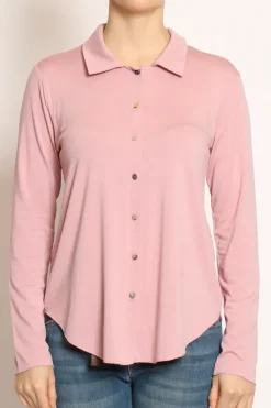 Camicia CARLY in jersey rosa