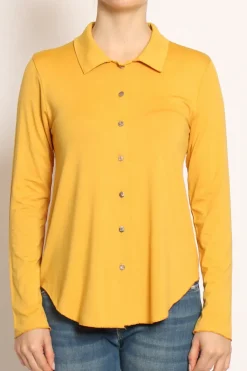 Camicia CARLY in jersey senape