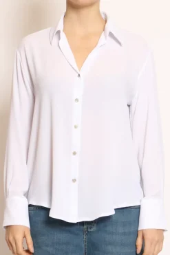 Camicia CLAY MANO SETA bianco