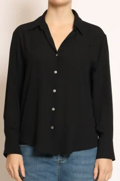 Camicia CLAY MANO SETA nero