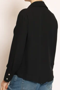 Camicia CLAY MANO SETA nero