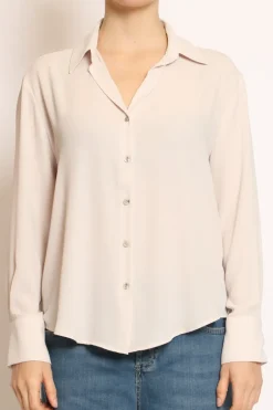 Camicia CLAY MANO SETA panna