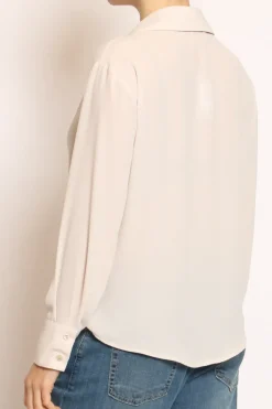 Camicia CLAY MANO SETA panna
