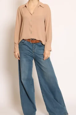 Camicia CLAY MANO SETA peach