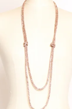 Collana nodo bronzo