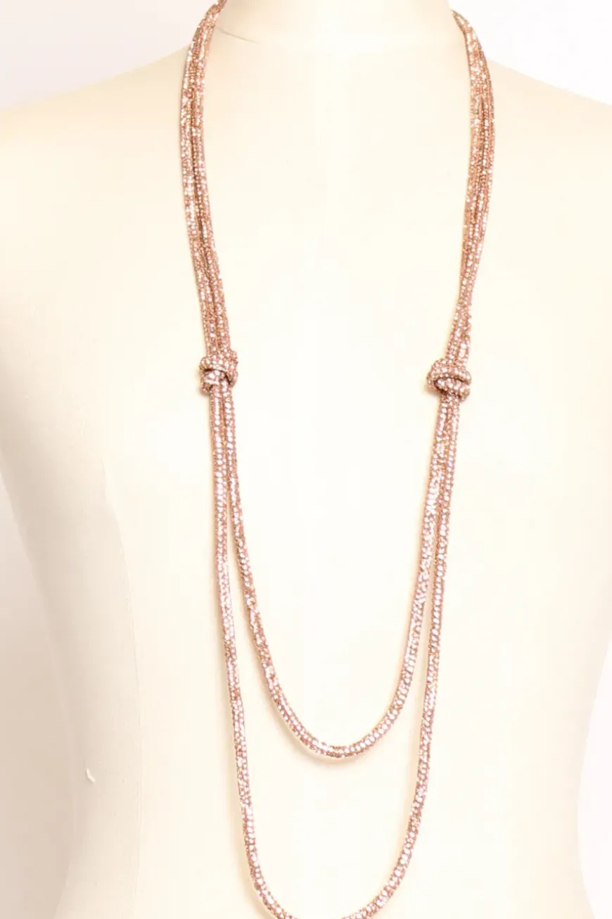 Collana nodo bronzo
