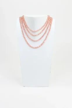 Collana rosa chiaro