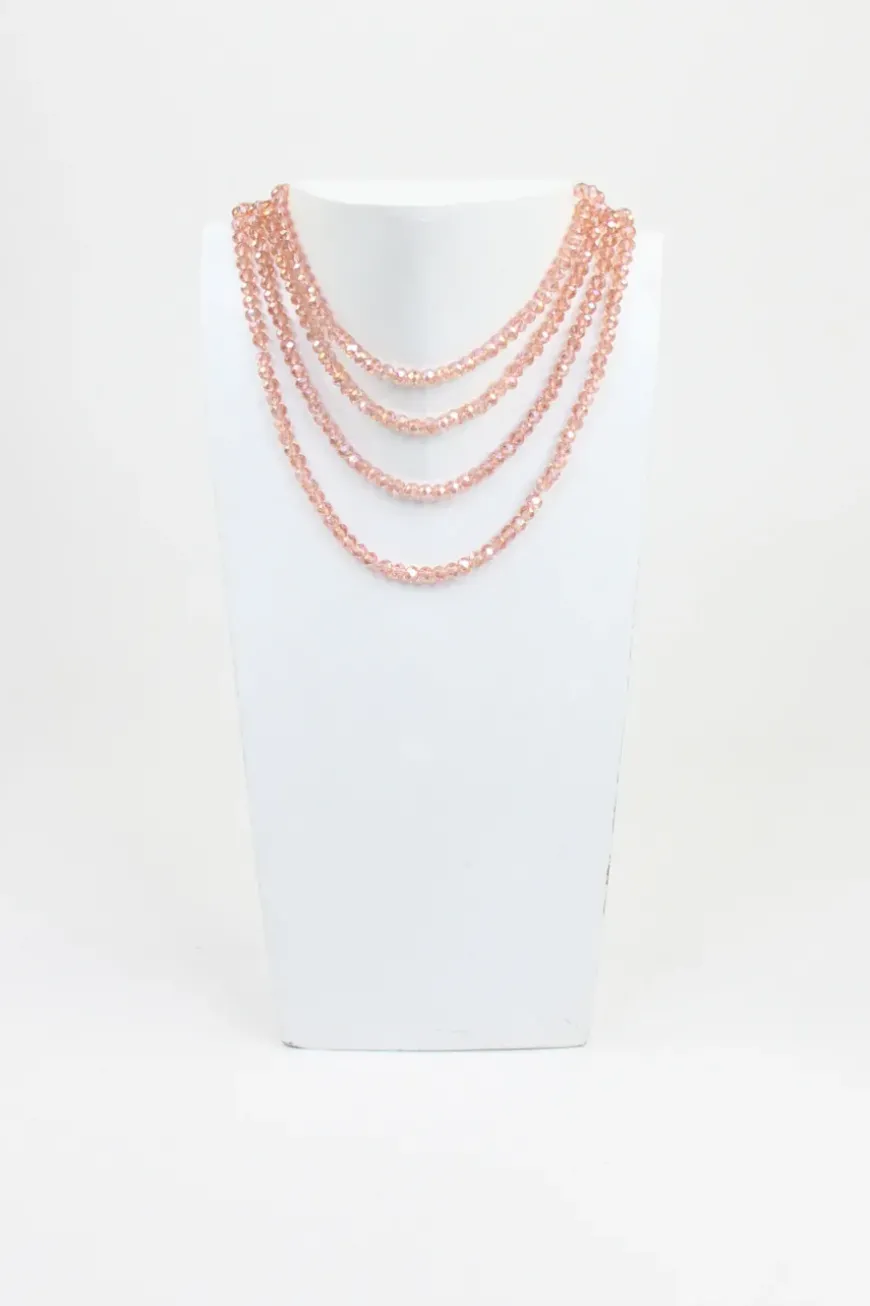 Collana rosa chiaro