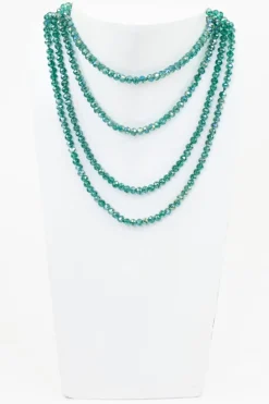 Collana verde acqua