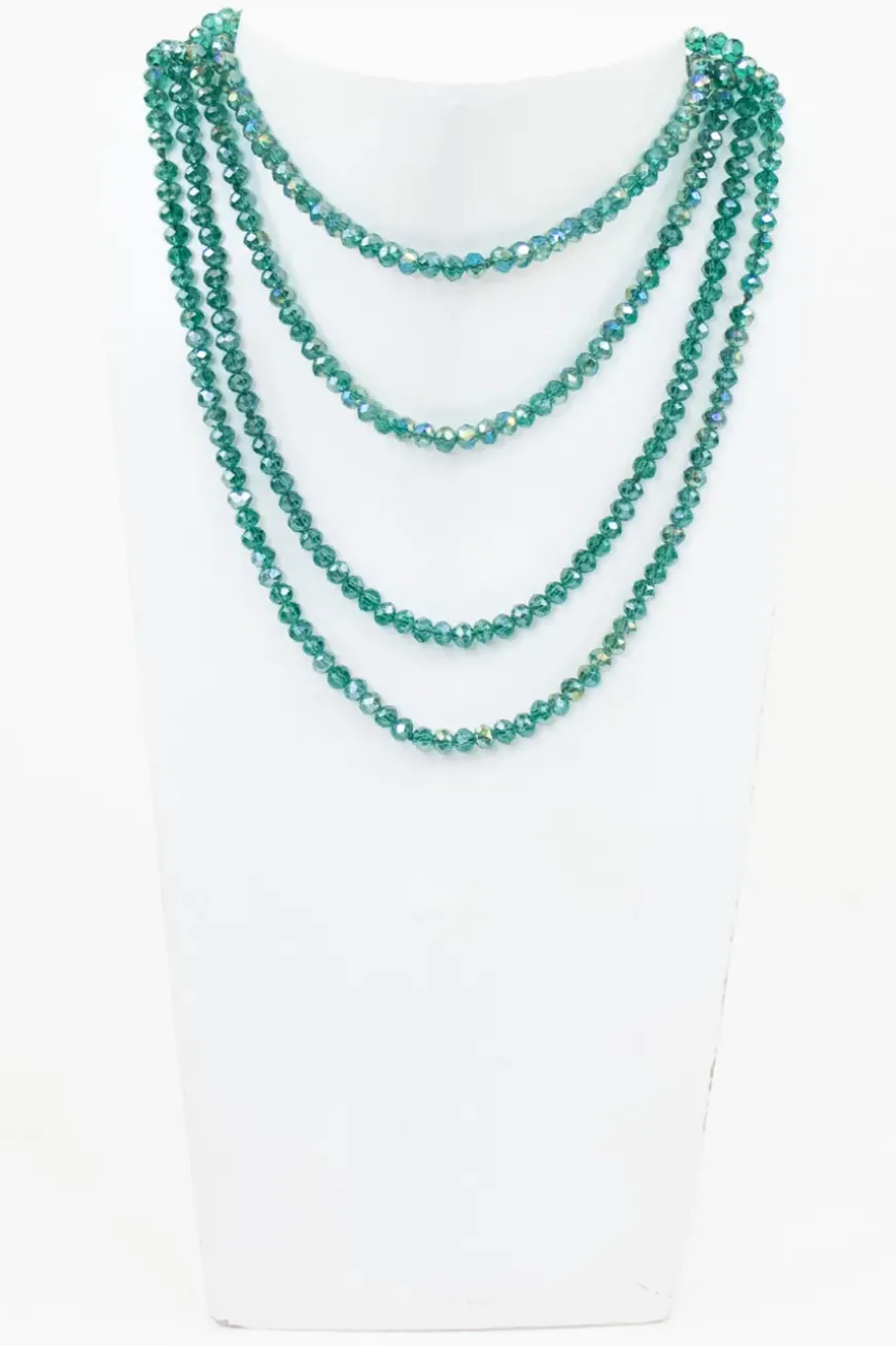 Collana verde acqua
