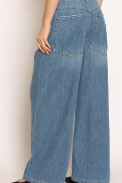 Jeans GIUSI LIGHT wide leg denim light
