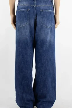Jeans Hazel gamba dritta denim