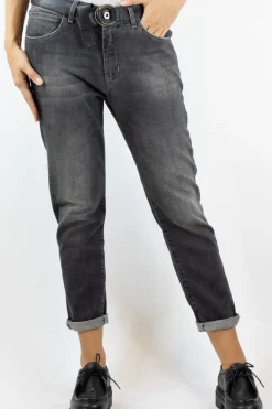 Jeans Lisa boyfriend denim nero