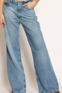 Jeans palazzo TOKYO denim chiaro