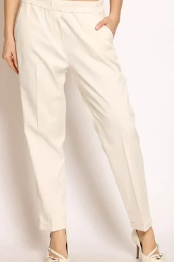 Pantalone elastico vita burro