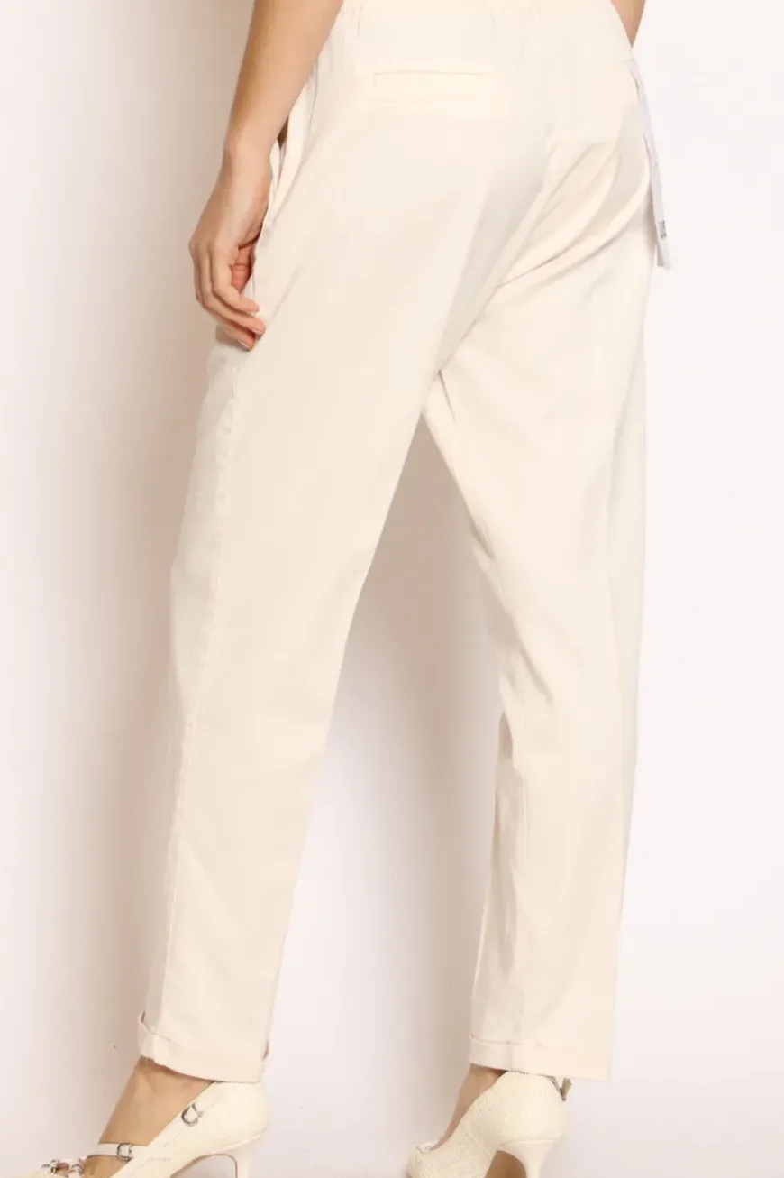 Pantalone elastico vita burro