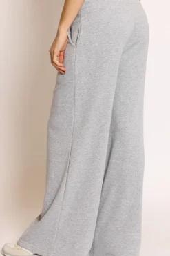 Pantalone felpa c/coulisse grigio