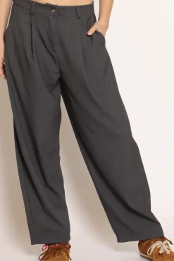 Pantalone GENNY comfort elasticizzato grigio