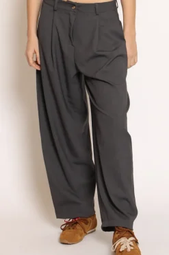 Pantalone GENNY comfort elasticizzato grigio