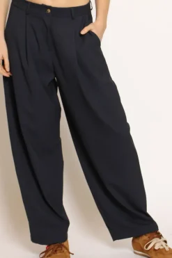 Pantalone GENNY comfort elasticizzato blu
