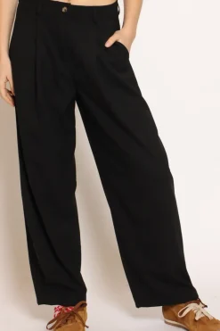 Pantalone GENNY comfort elasticizzato nero