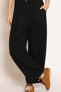 Pantalone GENNY comfort elasticizzato nero