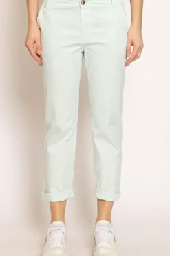 Pantalone LOIS chino cotone elasticizzato acqua