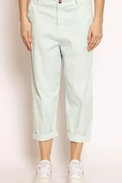 Pantalone LORY baggy cotone acqua