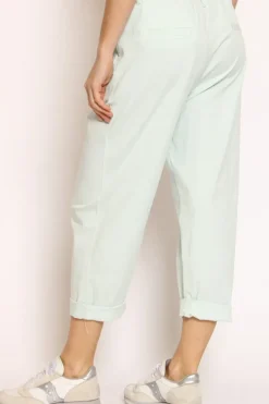 Pantalone LORY baggy cotone acqua