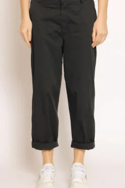 Pantalone LORY baggy cotone nero