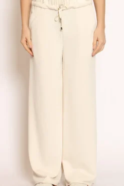 Pantalone palazzo burro
