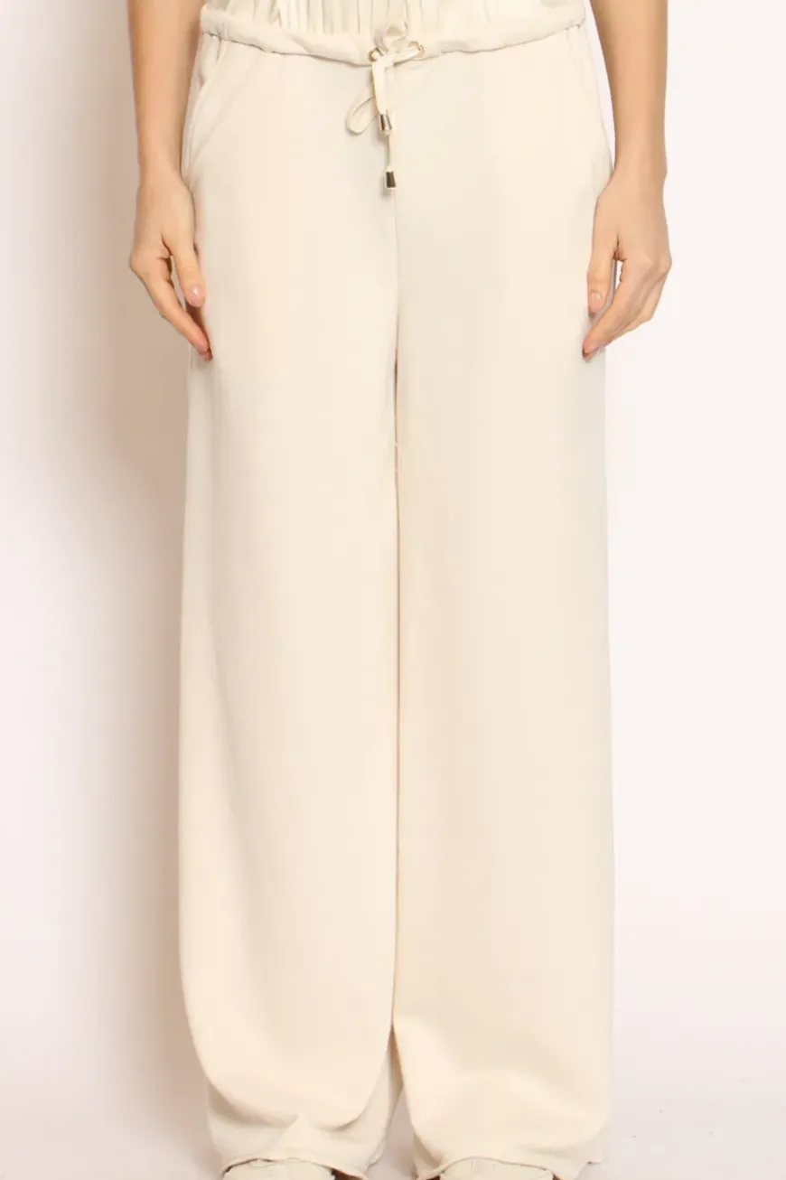 Pantalone palazzo burro