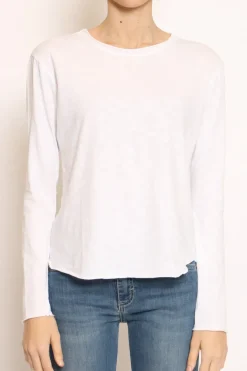 T-shirt girocollo bianco