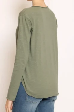 T-shirt girocollo militare