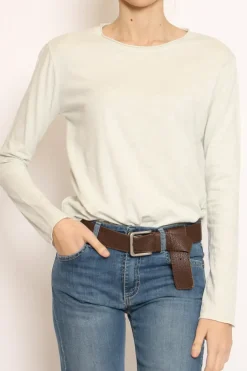 T-shirt girocollo mint