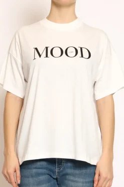 T-shirt MOOD CHIC bianco/nero